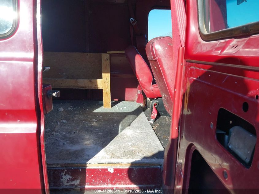 1989 Ford Econoline E250 Van VIN: 1FTFE24H0KHB61928 Lot: 41280511