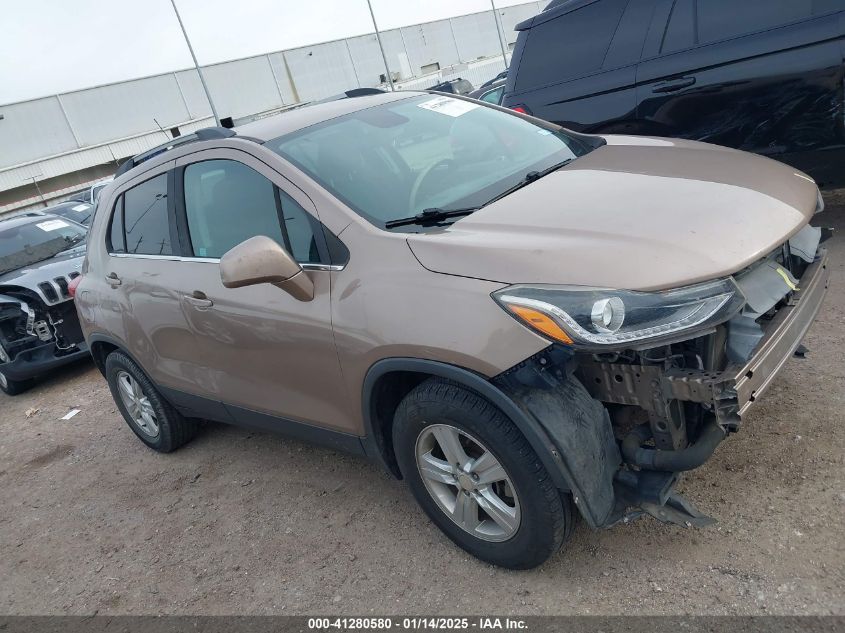 2018 Chevrolet Trax Lt VIN: 3GNCJLSB2JL189899 Lot: 41280580