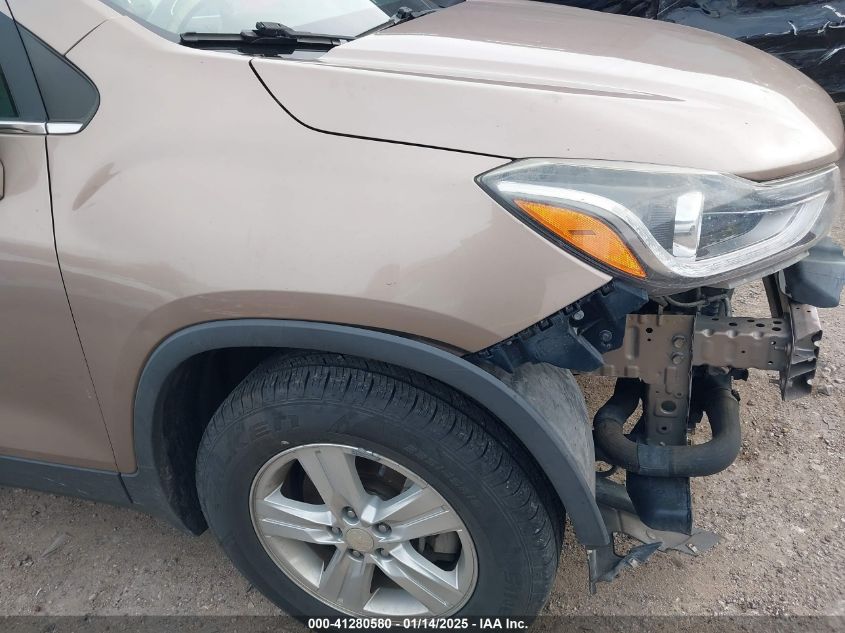 2018 Chevrolet Trax Lt VIN: 3GNCJLSB2JL189899 Lot: 41280580