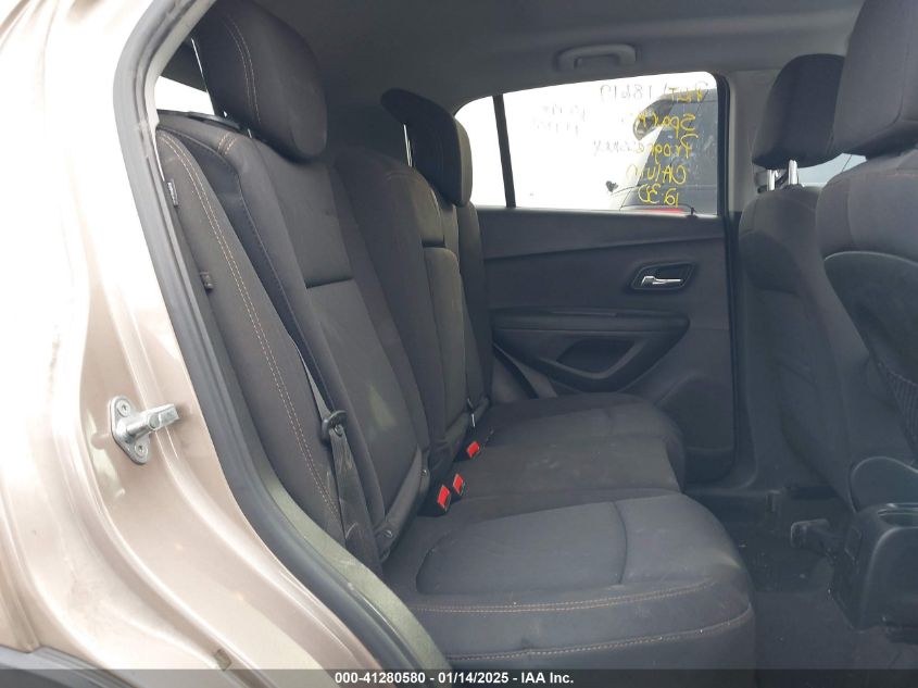 2018 Chevrolet Trax Lt VIN: 3GNCJLSB2JL189899 Lot: 41280580