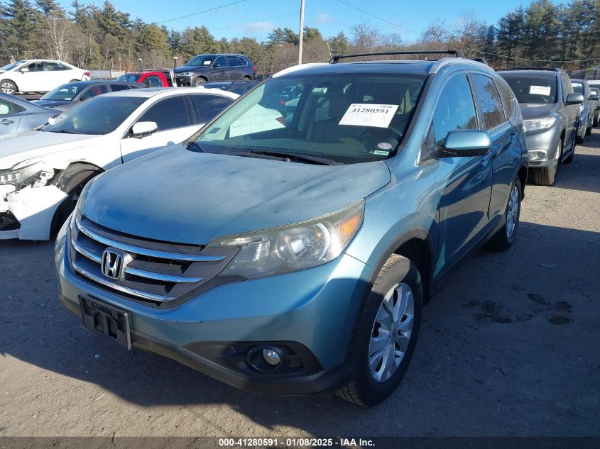 VIN 2HKRM4H70EH641499 2014 Honda CR-V, Ex-L no.2