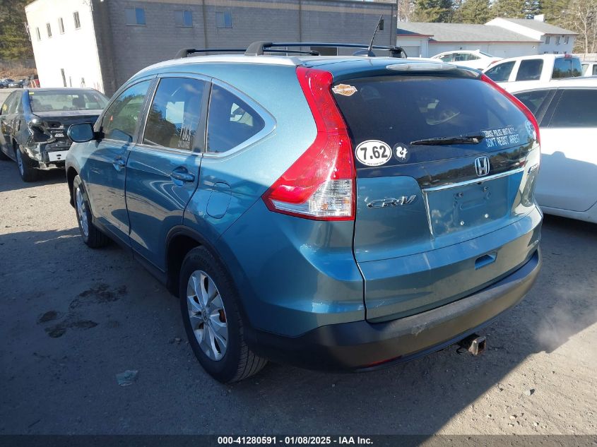 VIN 2HKRM4H70EH641499 2014 Honda CR-V, Ex-L no.3