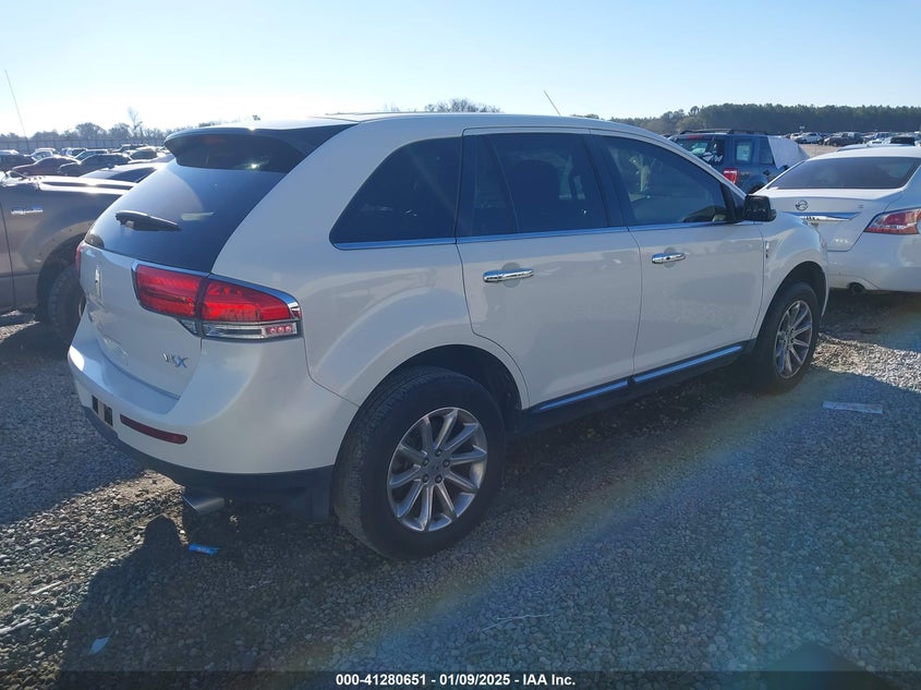 Vin: 2lmdj6jk6cbl11811, lot: 41771019, lincoln mkx 20124