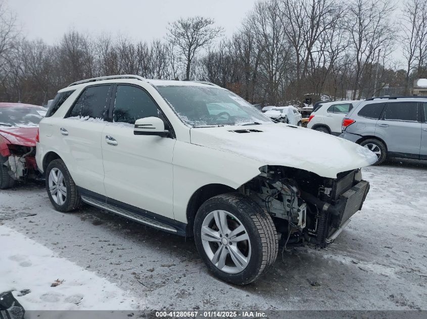 2013 Mercedes-Benz Ml 350 Blu...