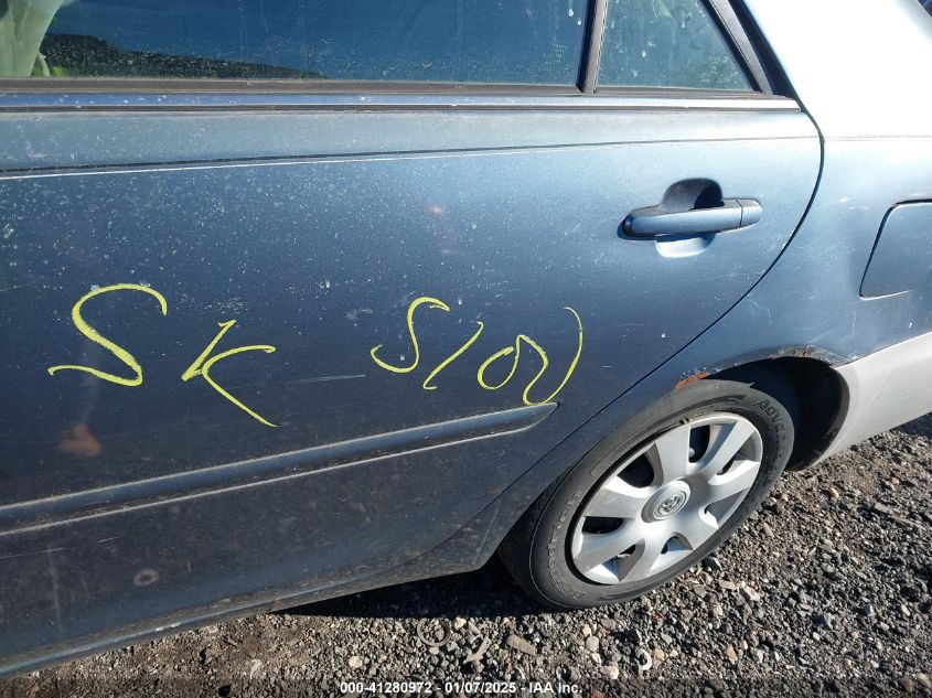 2004 Toyota Camry Le VIN: 4T1BE32K04U863112 Lot: 41280972