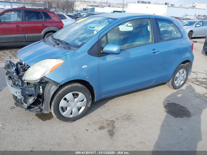 2007 TOYOTA YARIS VIN: JTDJT923075067931