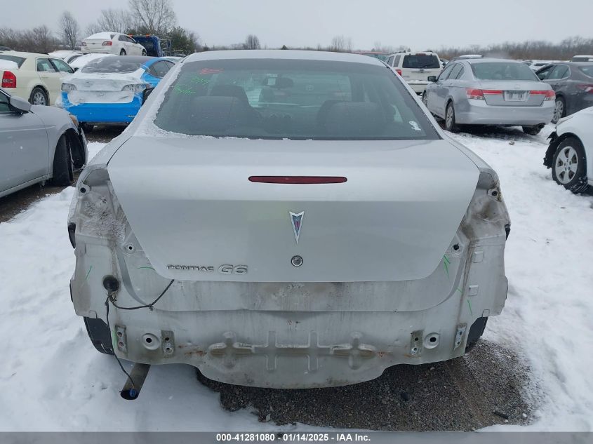 2009 Pontiac G6 New Se VIN: 1G2ZJ57B194238586 Lot: 41281080