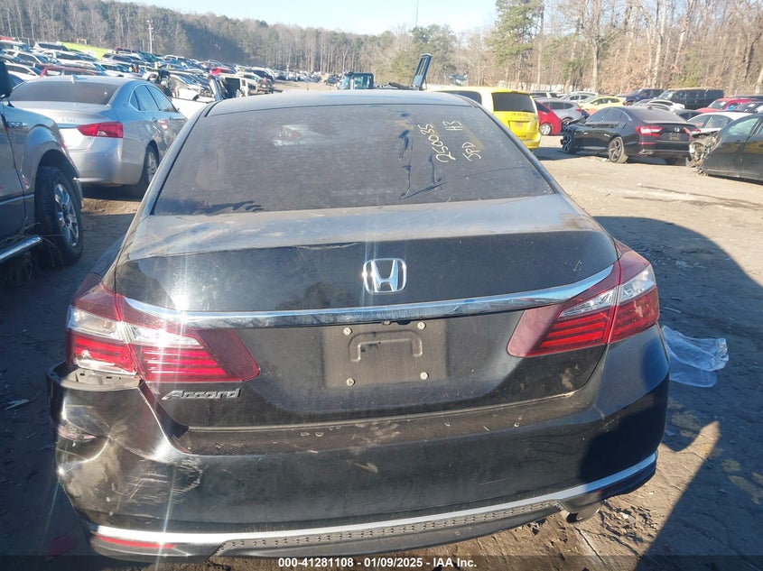 2016 HONDA ACCORD VIN: 1HGCR2F31GA226084
