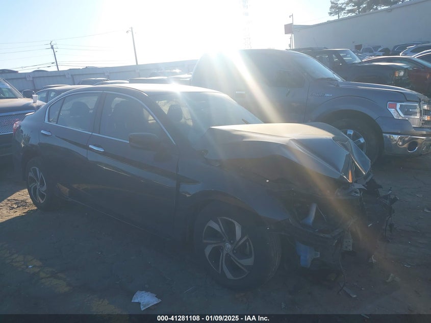 2016 HONDA ACCORD VIN: 1HGCR2F31GA226084