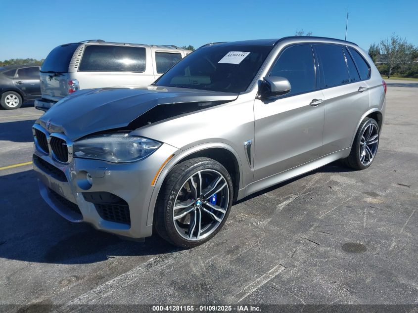 VIN 5YMKT6C54G0R79274 2016 BMW X5 M no.2