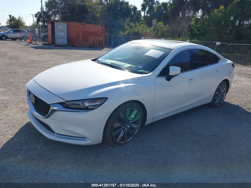 Vin: jm1gl1wy6j1301697, lot: 41771525, mazda mazda6 grand touring reserve 20182