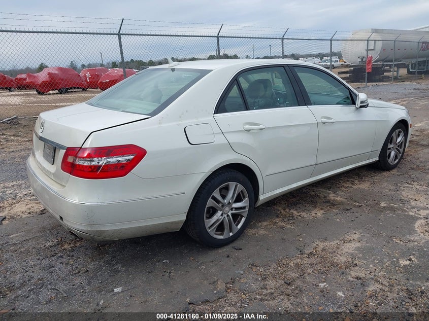 2011 MERCEDES-BENZ E VIN: WDDHF5GBXBA300072