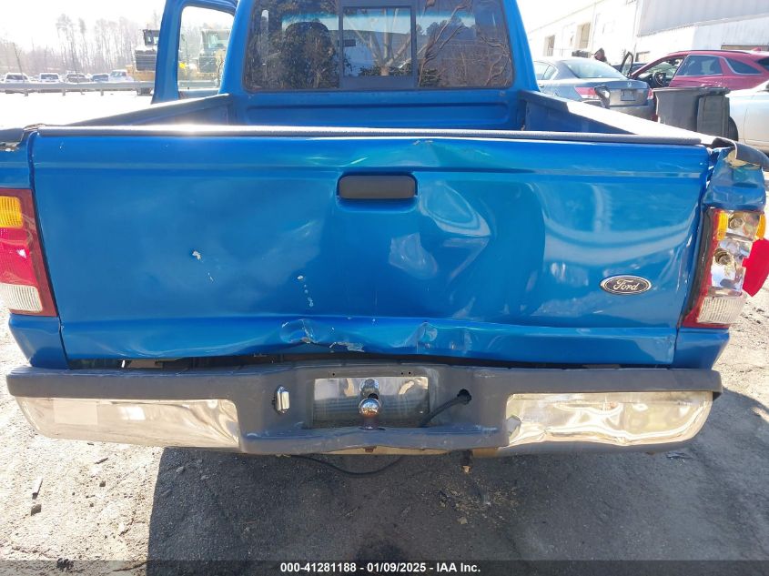 1999 Ford Ranger Xl/Xlt VIN: 1FTYR10COXUB88160 Lot: 41281188