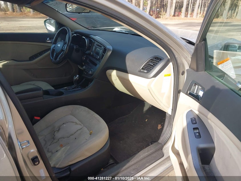 2012 KIA OPTIMA VIN: KNAGM4AD2C5013669