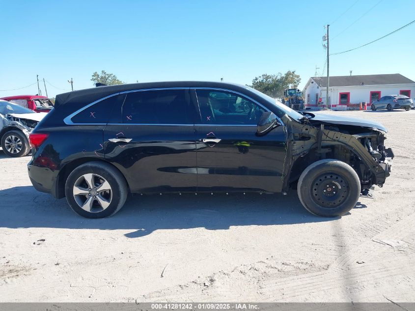 VIN 5FRYD4H22EB037255 2014 ACURA MDX no.13