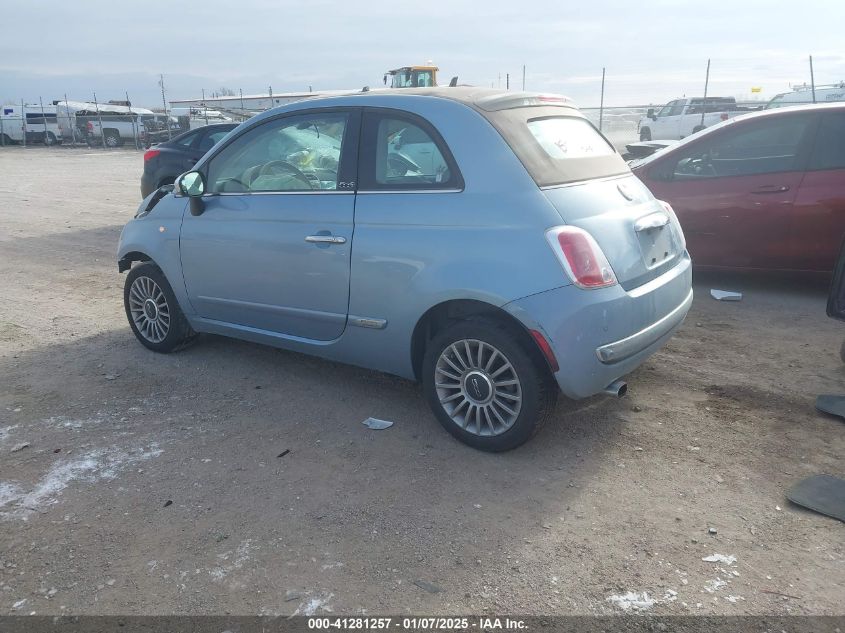 VIN 3C3CFFER9DT514237 2013 FIAT 500C no.3