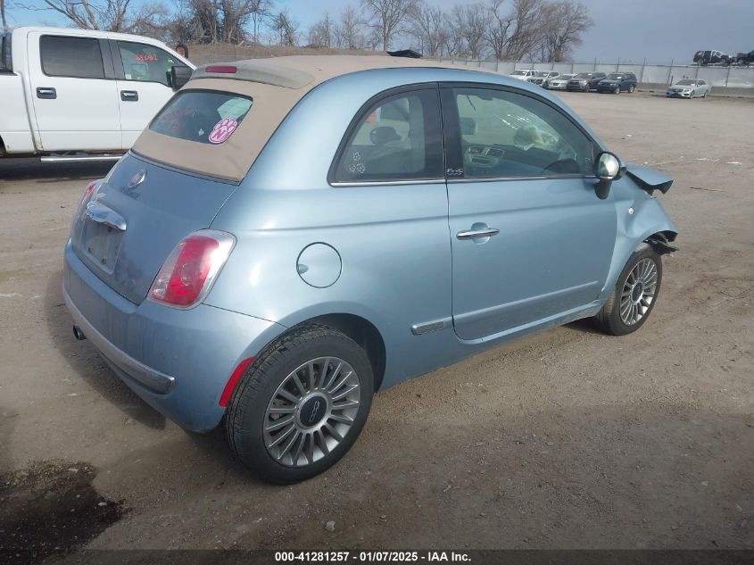 VIN 3C3CFFER9DT514237 2013 FIAT 500C no.4