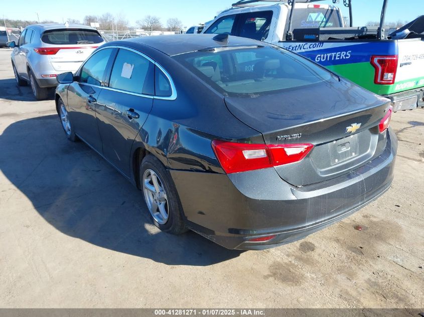 VIN 1G1ZB5ST2HF215466 2017 Chevrolet Malibu, LS no.3