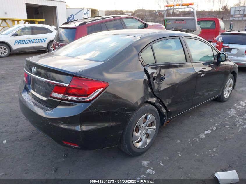 VIN 19XFB2F57DE214144 2013 HONDA CIVIC no.4