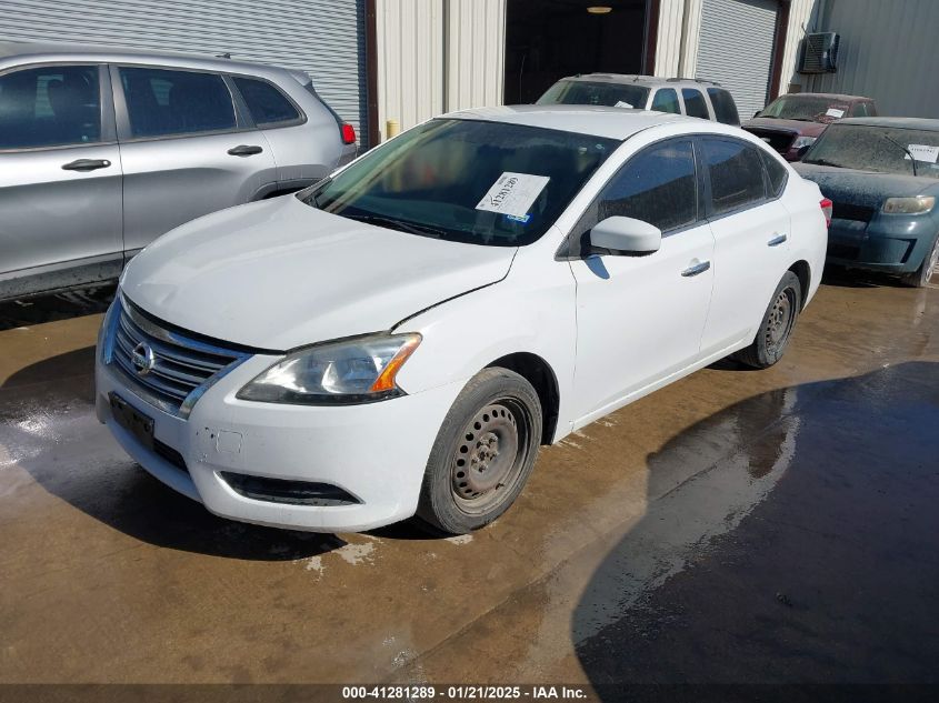 VIN 3N1AB7AP7FL655984 2015 Nissan Sentra, Fe+ S/S/S... no.2