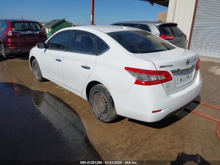 2015 NISSAN SENTRA FE+ S/S/SL/SR/SV - 3N1AB7AP7FL655984