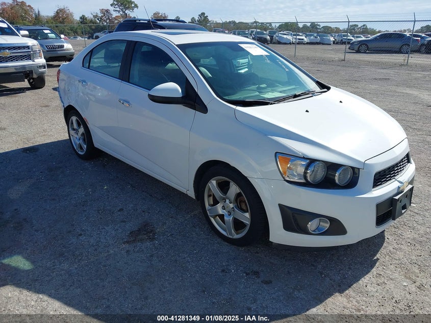 2012 CHEVROLET SONIC VIN: 1G1JE5SH4C4156117
