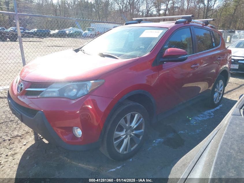 VIN 2T3DFREV6DW094170 2013 Toyota RAV4, Limited no.2