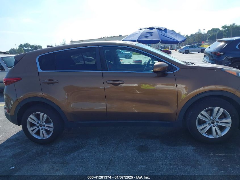 VIN KNDPM3AC6H7142885 2017 KIA Sportage, LX no.13