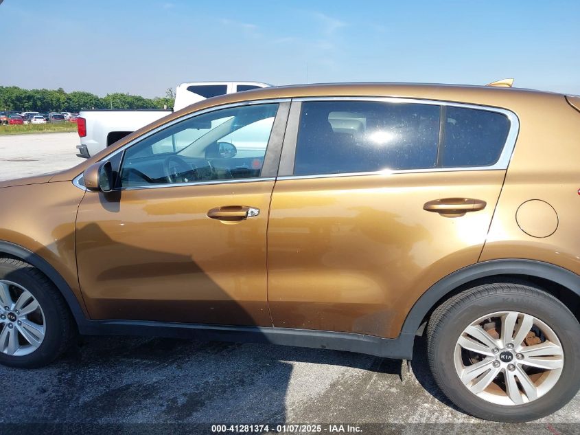 VIN KNDPM3AC6H7142885 2017 KIA Sportage, LX no.14