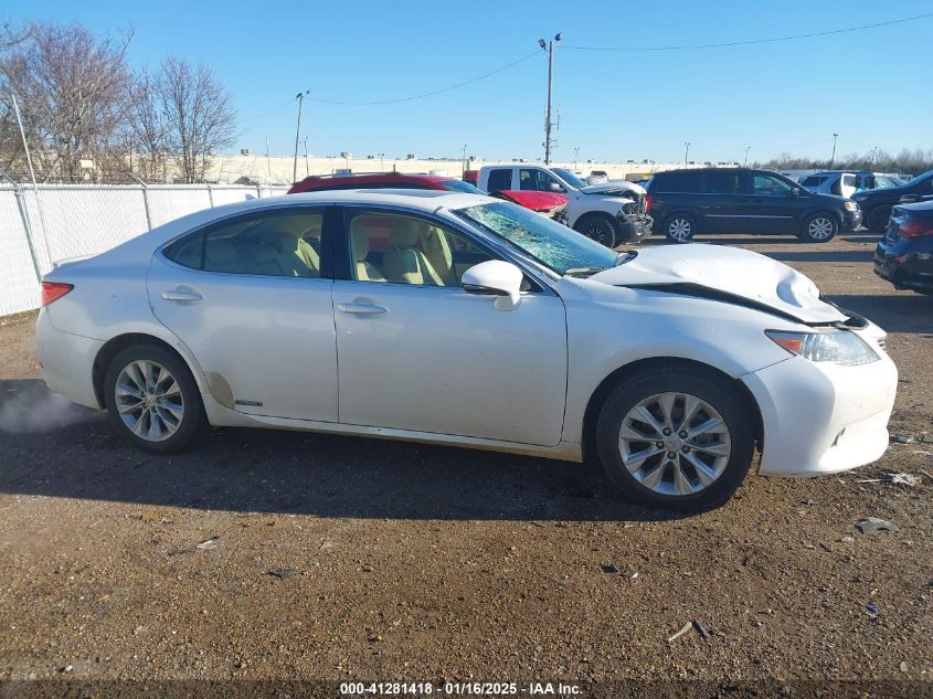 VIN JTHBW1GG6E2075022 2014 Lexus ES, 300H no.13