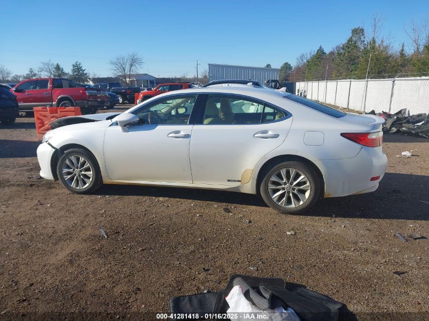 VIN JTHBW1GG6E2075022 2014 Lexus ES, 300H no.14