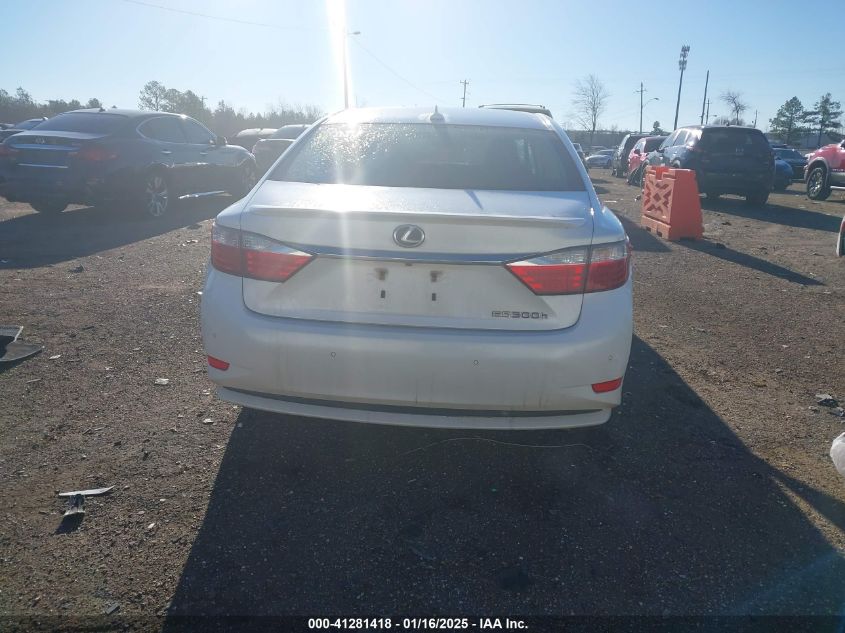 VIN JTHBW1GG6E2075022 2014 Lexus ES, 300H no.16