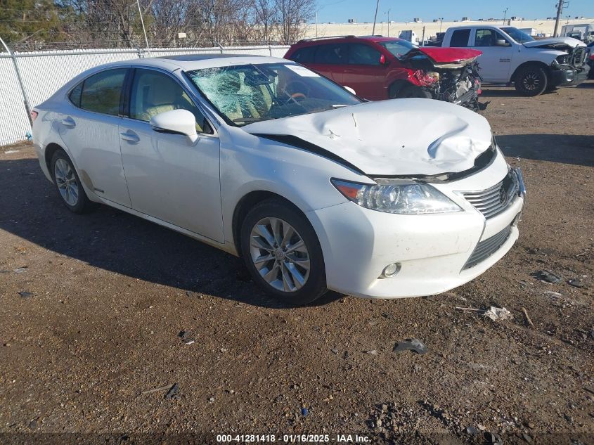 VIN JTHBW1GG6E2075022 2014 Lexus ES, 300H no.1