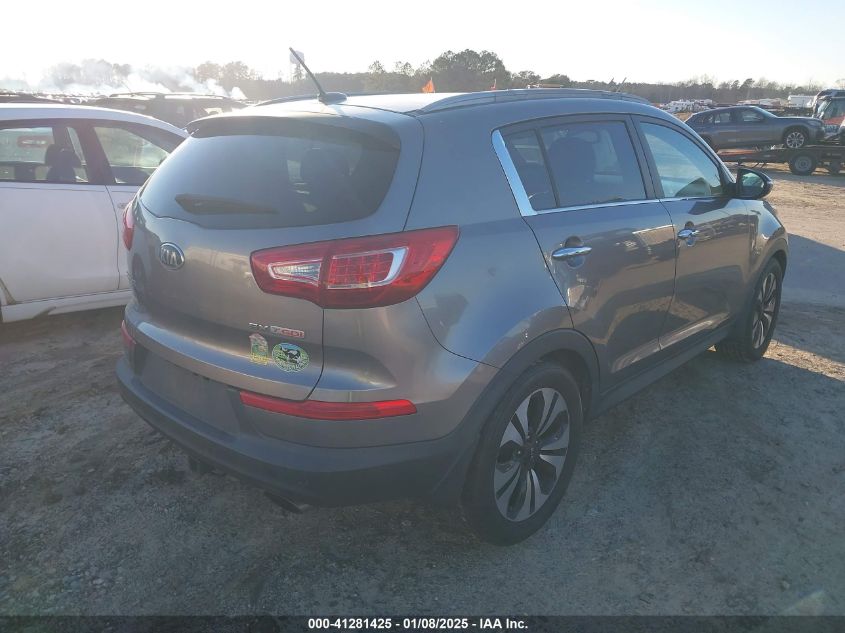 VIN KNDPC3A63D7383701 2013 KIA Sportage, SX no.4