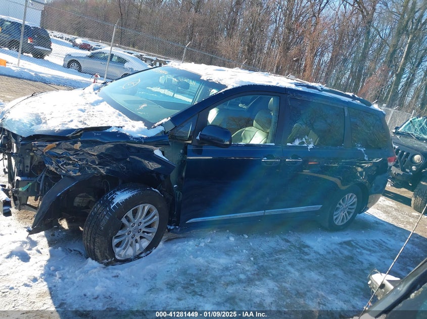 2011 Toyota Sienna Xle V6 VIN: 5TDYK3DCXBS174578 Lot: 41281449