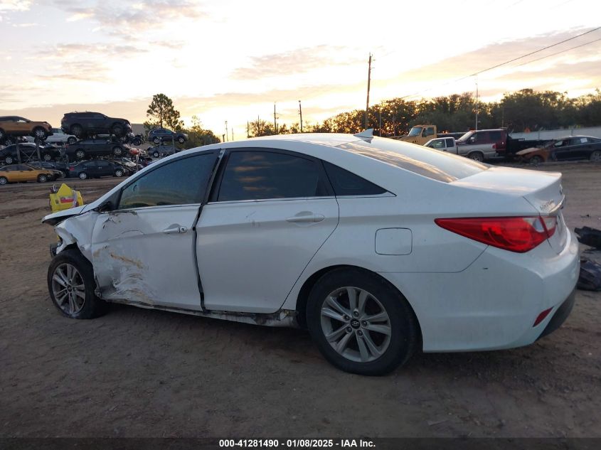 2014 HYUNDAI SONATA GLS - 5NPEB4ACXEH904481