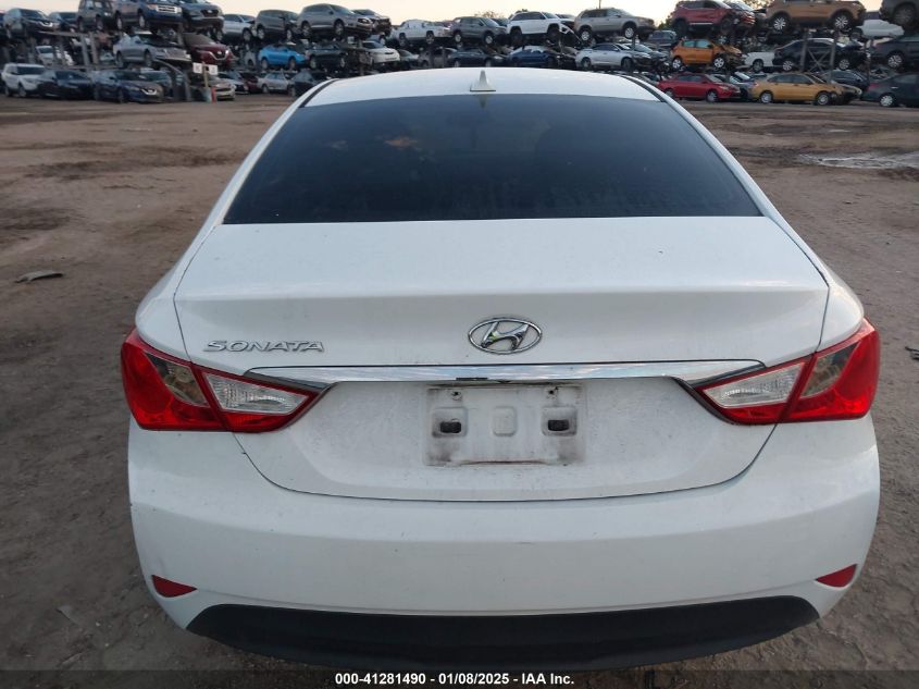 VIN 5NPEB4ACXEH904481 2014 Hyundai Sonata, Gls no.17