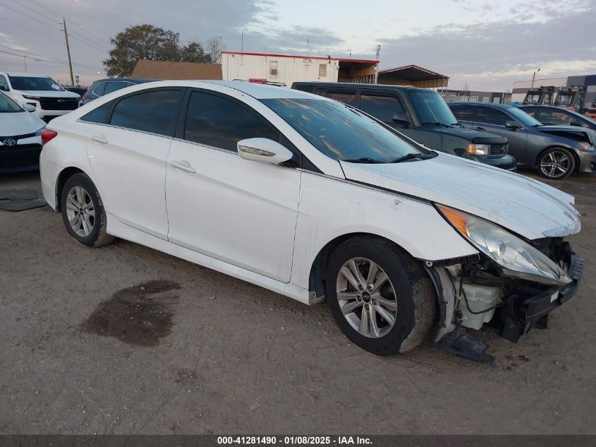 VIN 5NPEB4ACXEH904481 2014 Hyundai Sonata, Gls no.1