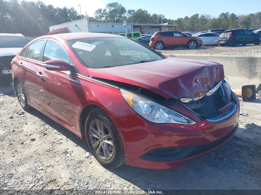 2014 HYUNDAI SONATA VIN: 5NPEB4AC6EH947991