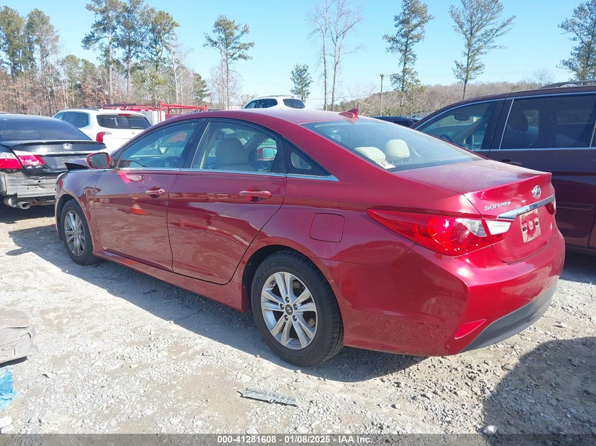 2014 HYUNDAI SONATA VIN: 5NPEB4AC6EH947991