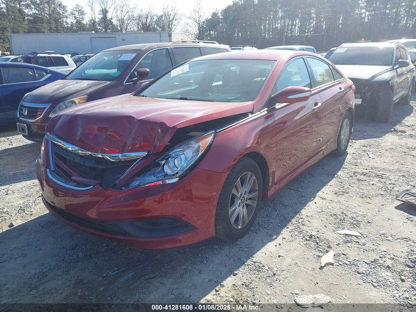 2014 HYUNDAI SONATA VIN: 5NPEB4AC6EH947991