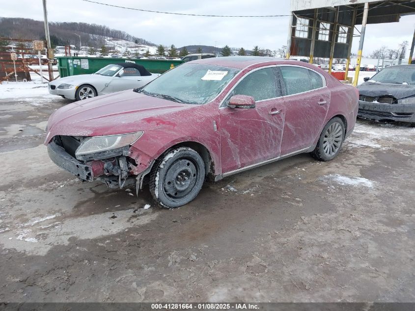 VIN 1LNHL9EK8FG608627 2015 LINCOLN MKS no.2