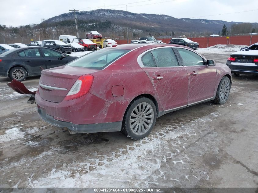 VIN 1LNHL9EK8FG608627 2015 LINCOLN MKS no.4