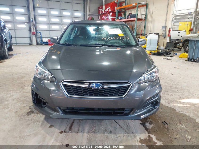 2019 SUBARU IMPREZA VIN: 4S3GKAB6XK3601644