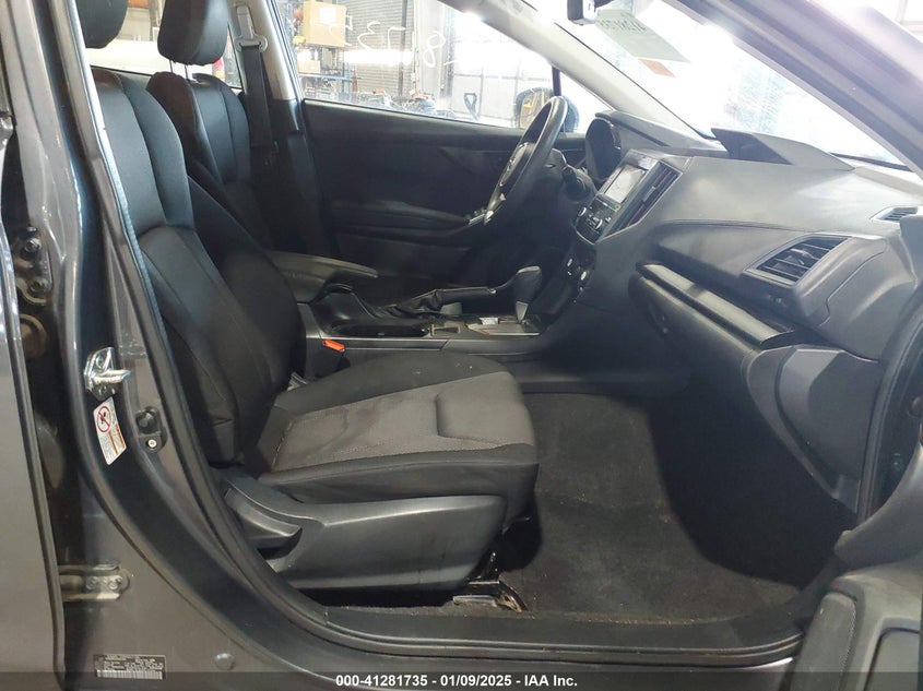 2019 SUBARU IMPREZA VIN: 4S3GKAB6XK3601644
