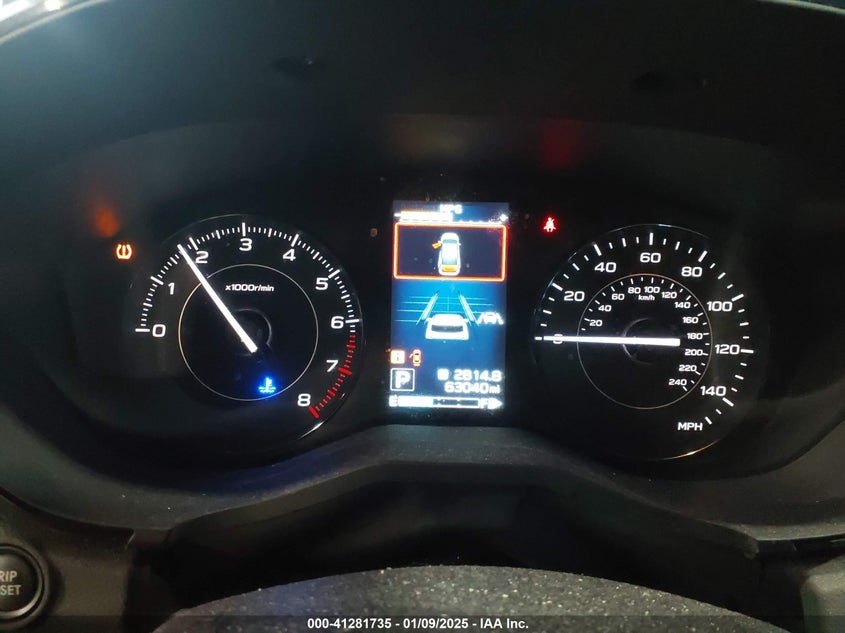 2019 SUBARU IMPREZA VIN: 4S3GKAB6XK3601644