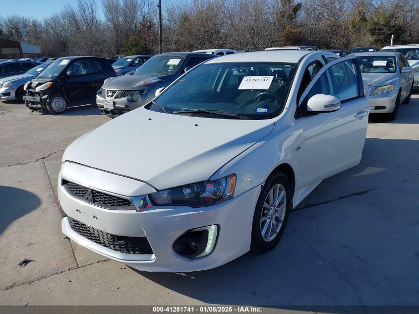 VIN JA32U2FU1GU002540 2016 Mitsubishi Lancer, ES no.2