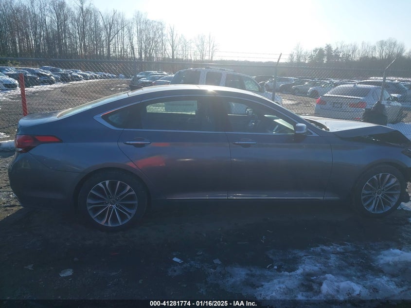 2016 HYUNDAI GENESIS VIN: KMHGN4JE2GU130023