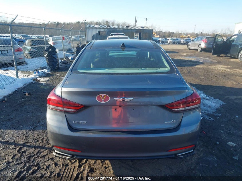 2016 HYUNDAI GENESIS VIN: KMHGN4JE2GU130023