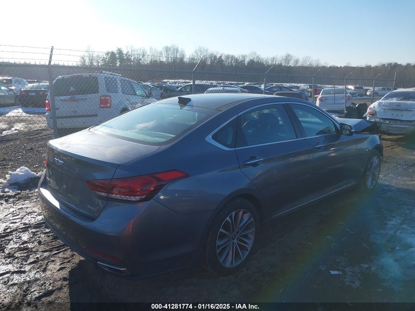 2016 HYUNDAI GENESIS VIN: KMHGN4JE2GU130023